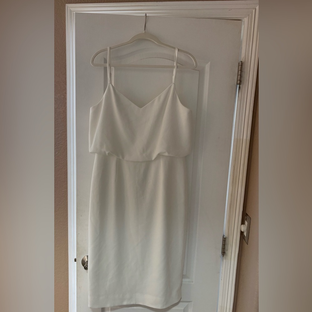 Dress the Population white Dress